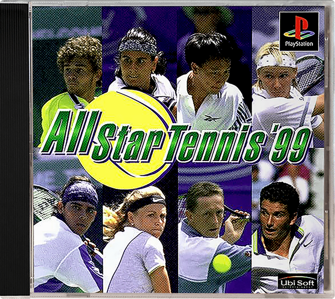 All-Star Tennis box art for Playstation